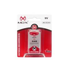 BATERIA  9V RECARREG.MOX