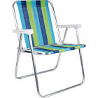 CADEIRA PRAIA ALTA ALUM. MOR 2101